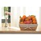 Vintiquewise Wooden Angled Display Basket with Fabric Liner for Storage and Display QI003502.L - alternate 6